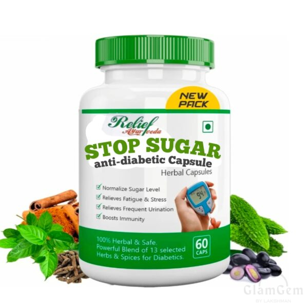 Stop Sugar Capsule for healthy Blood Sugar Levels